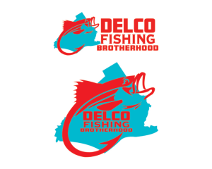 Delco fishing brotherhood logo varieties