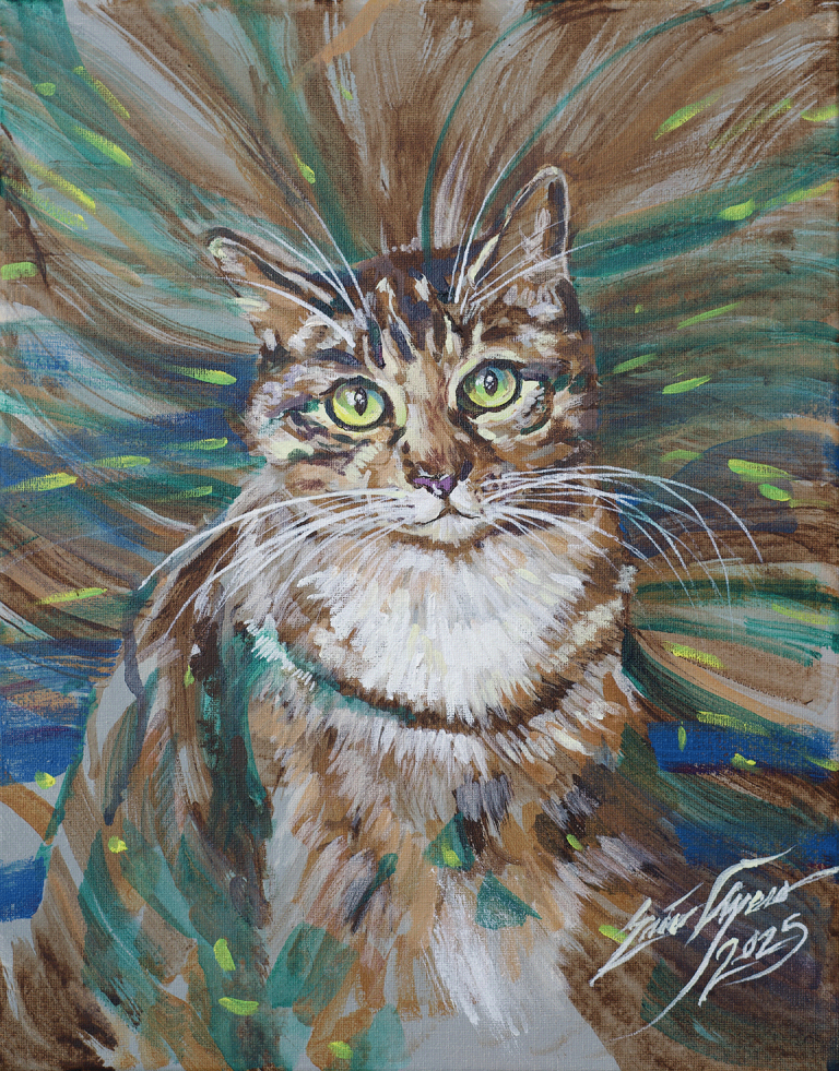 Christine pet portrait