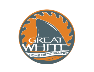 Great white home remodeling logo