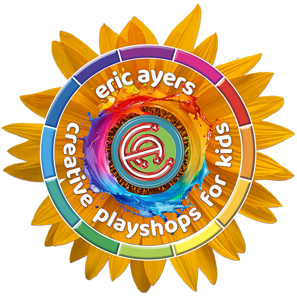 ericayers.com:playshops: 4x4 sunflower blurb icon